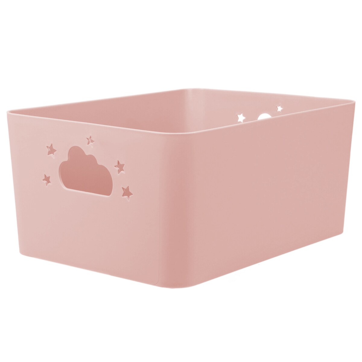 Koszyk do przechowywania NEBULA z uchwytami w kształcie chmurki i gwiazdki, wys. 11 cm