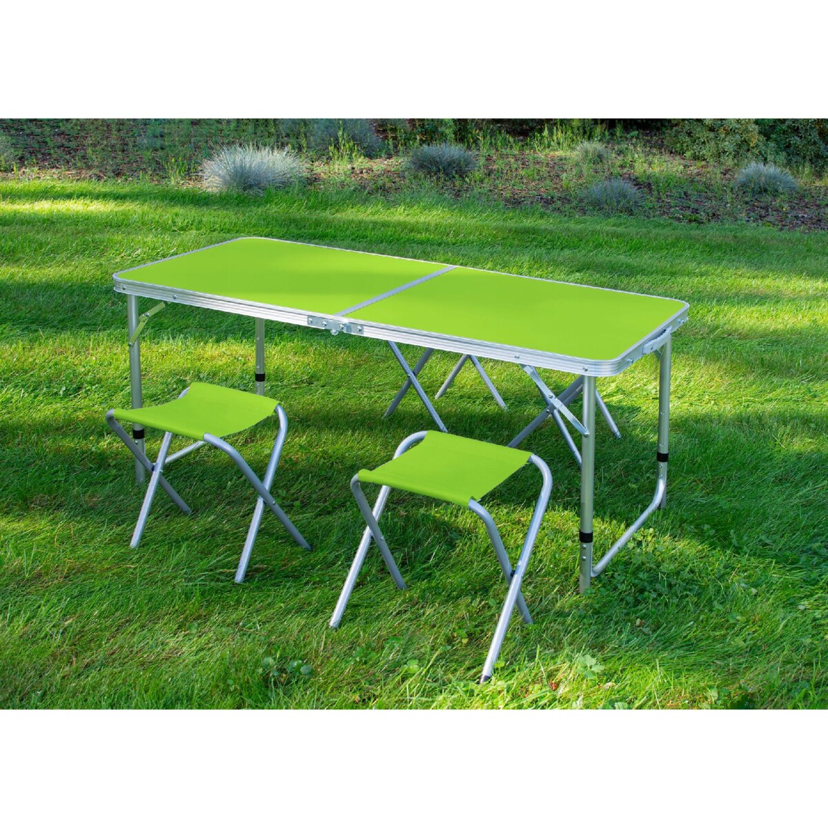 Zestaw kempingowy JUMI składany turystyczny ogrodowy walizka