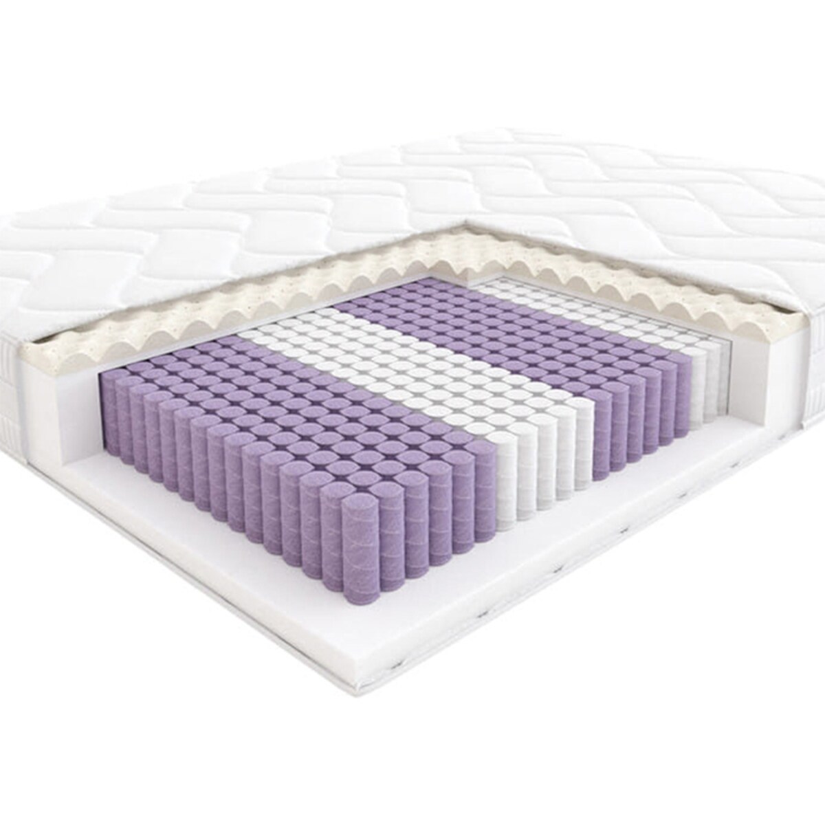 Materac 160x200 Flamenco Hilding Velvet New dwustronny sprężynowy