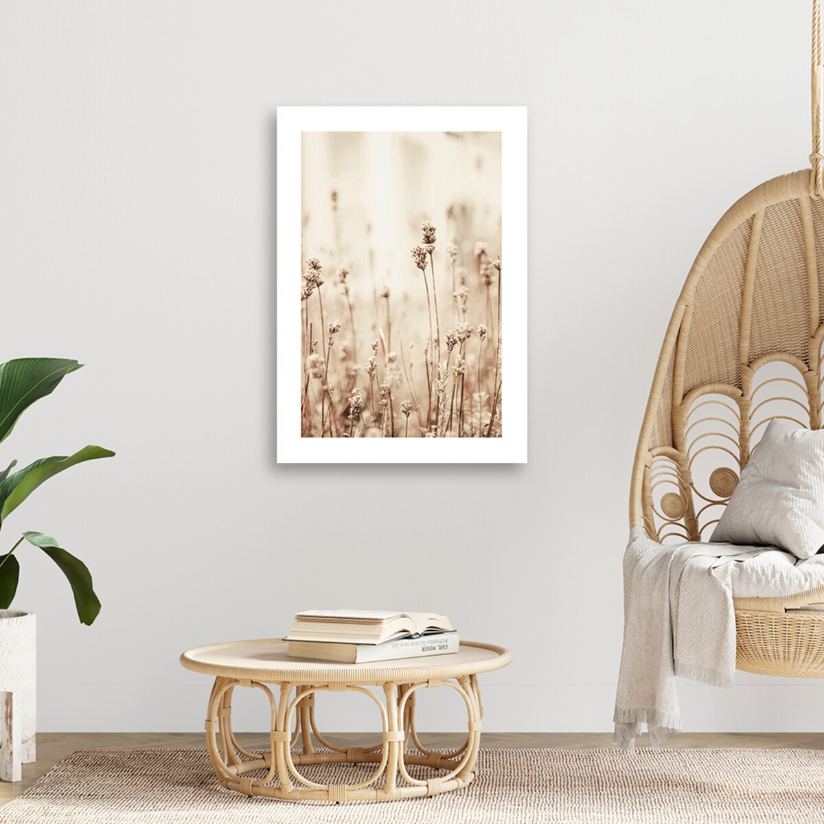 Obraz na płótnie, Delikatne kwiatki polne