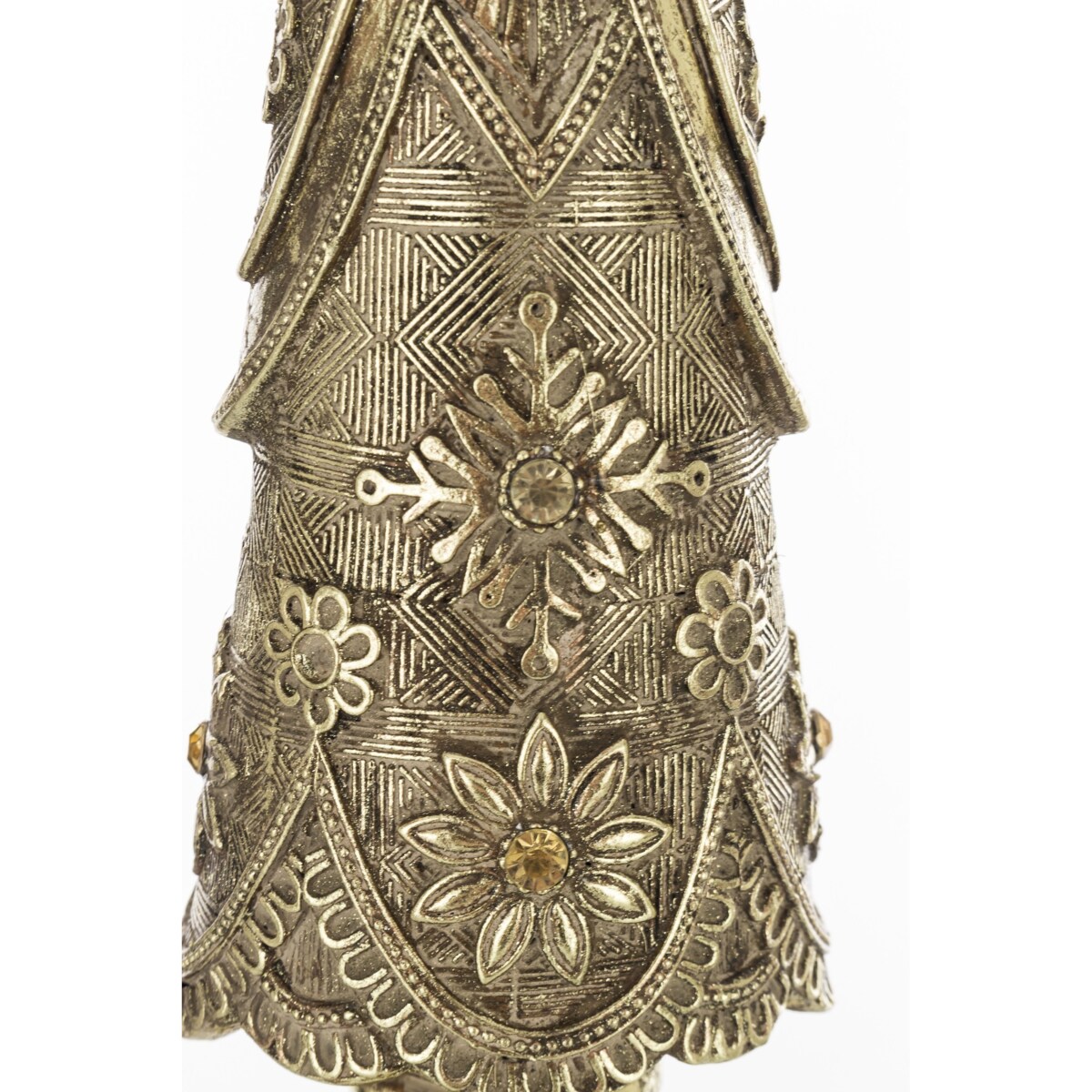 Dekoracja - choinka złota 38x8,5x8,5 cm HETTAR