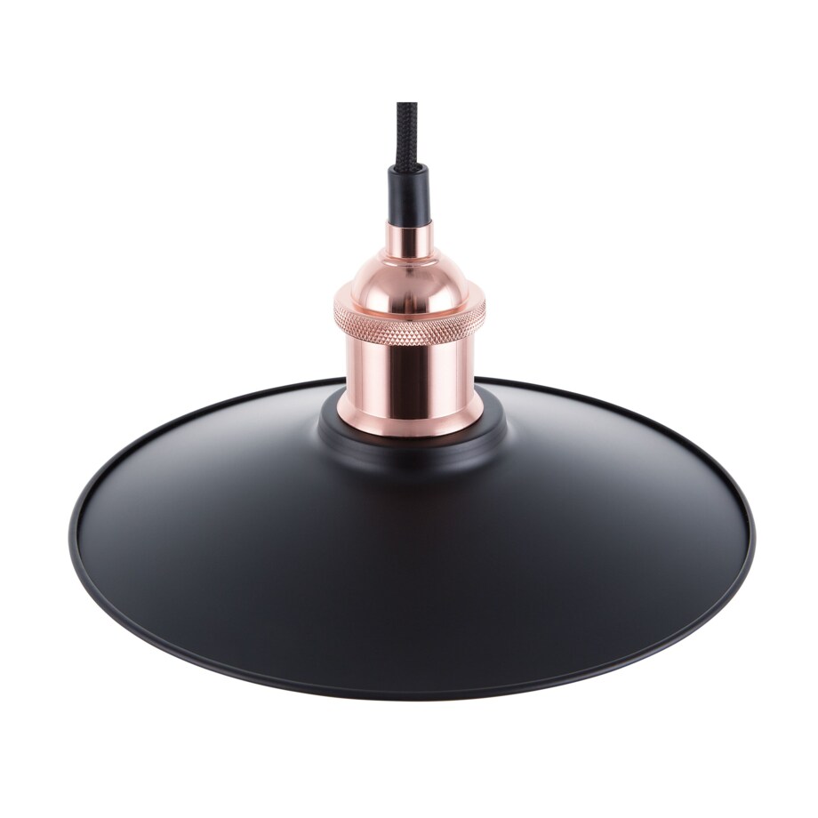 Lampa wisząca metalowa czarna SWIFT