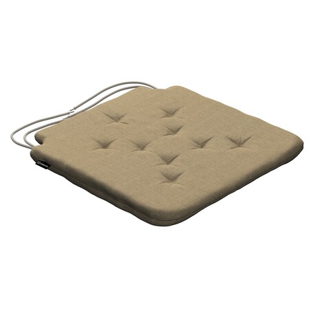 Poduszka na krzesło Olek, ciemny beżowy, 42 x 41 x 3,5 cm, Living II