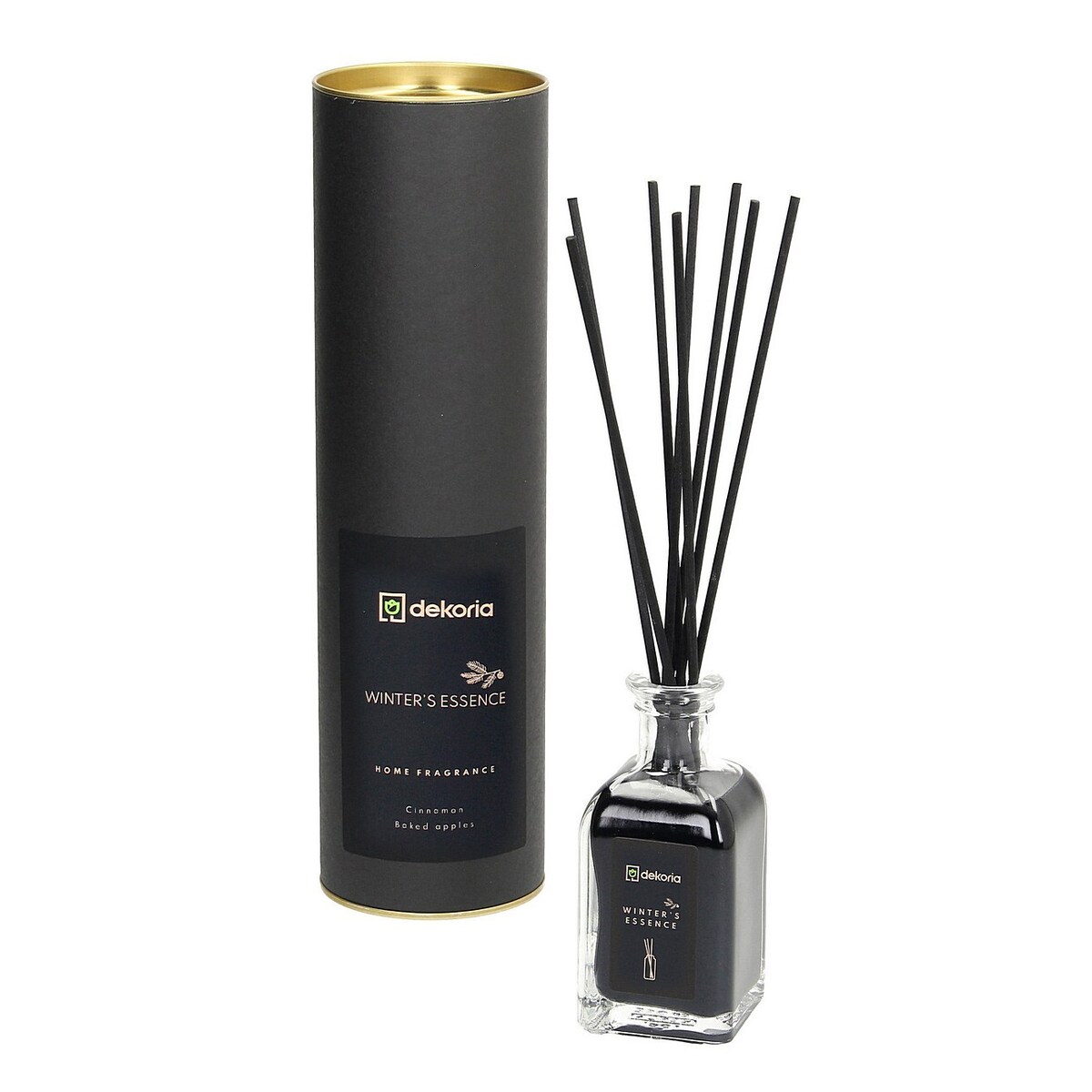 Dyfuzor zapachowy z patyczkami Winter's Essence, 5x5x25 cm