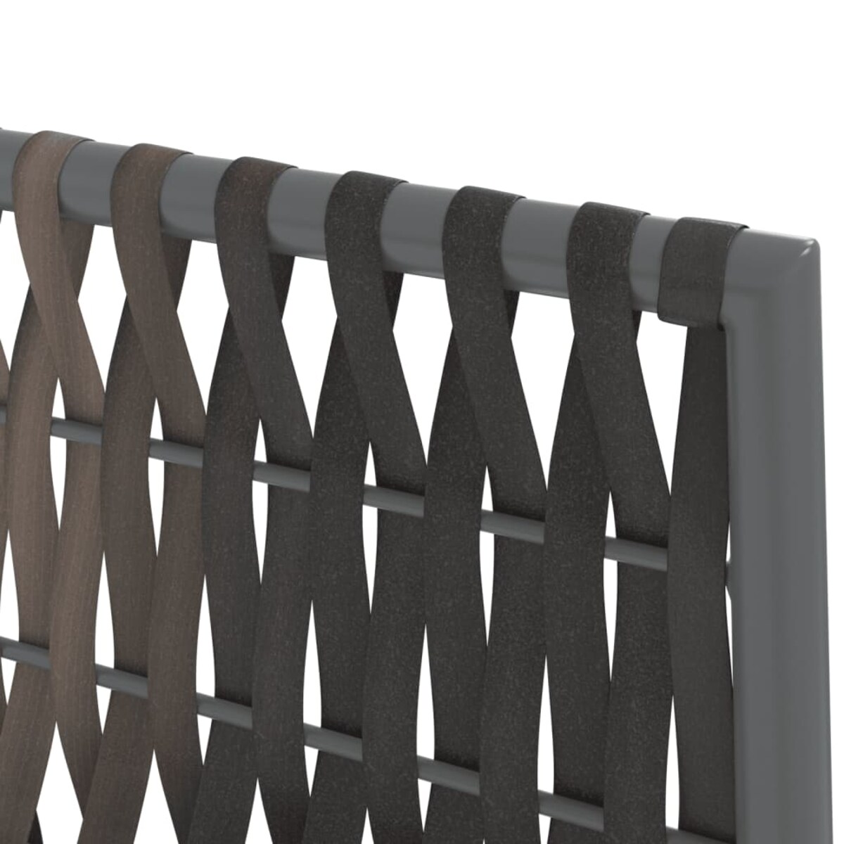 vidaXL Krzesła ogrodowe z poduszkami, 6 szt., brązowe, 54x61x83 cm