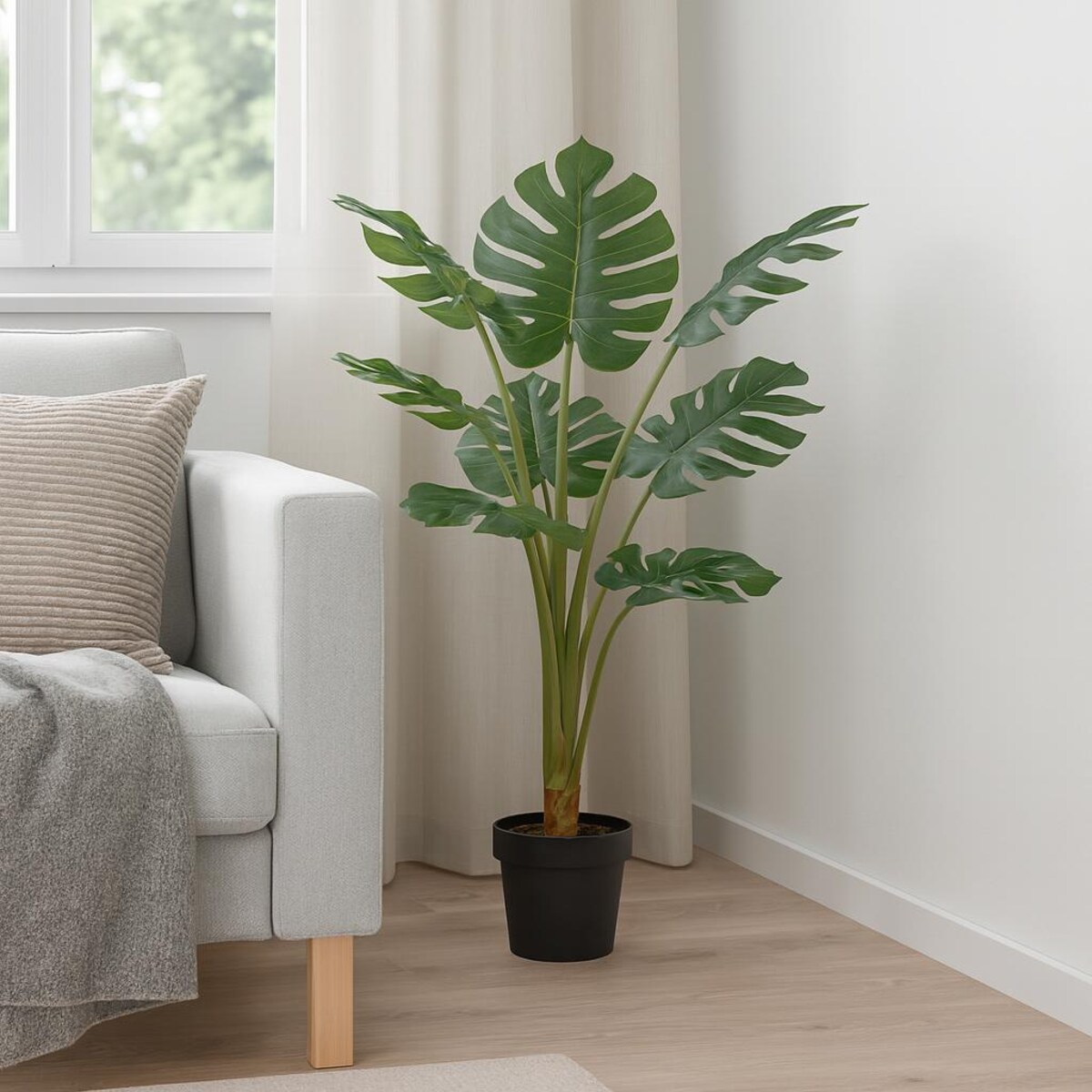 Sztuczna roślina, monstera, 110 cm