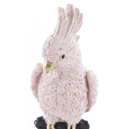 Dekoracja - papuga 27x7x7 cm PAPPAGALLO-2 różowa small