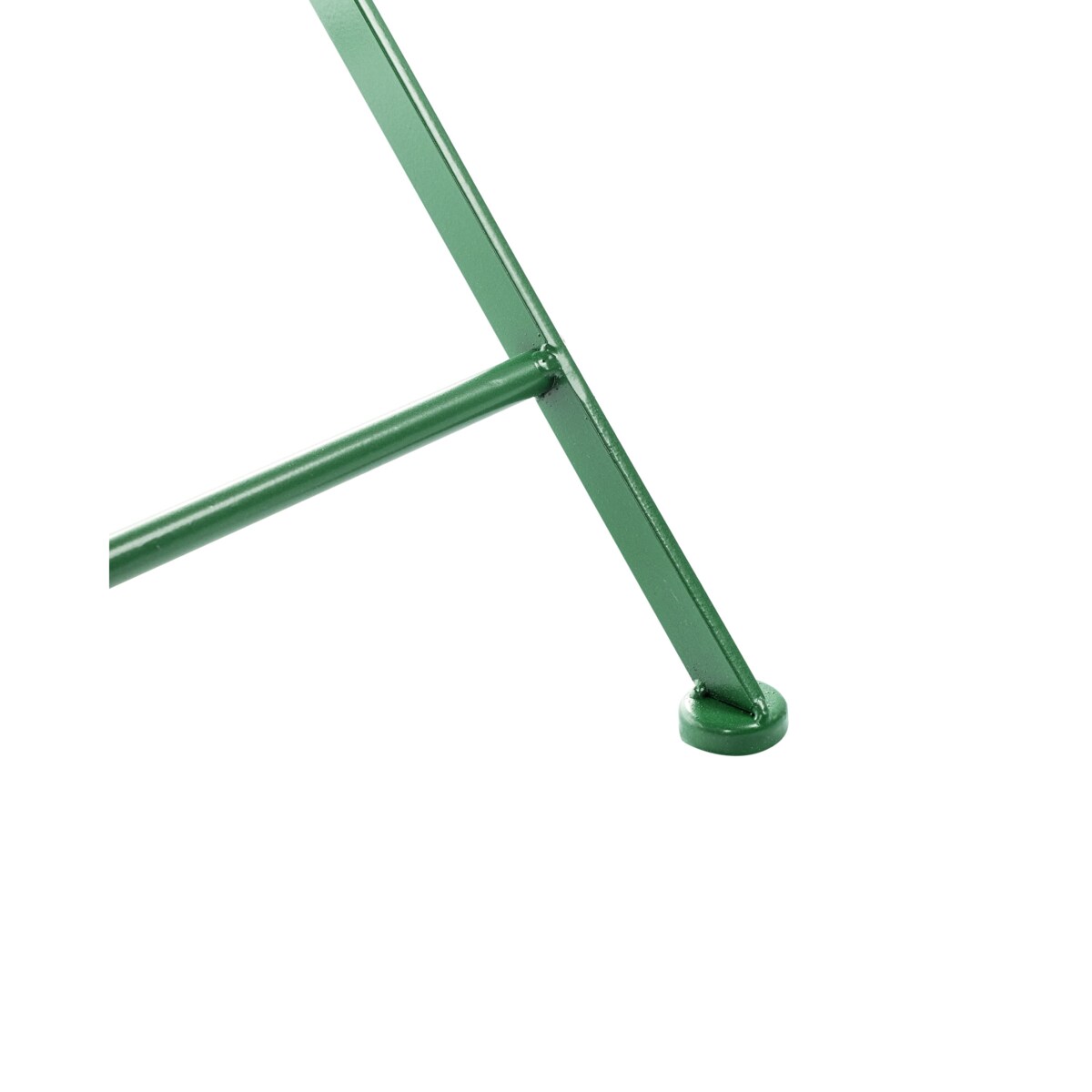 Zestaw 2 krzeseł ogrodowych ALBINIA Metal Zielony