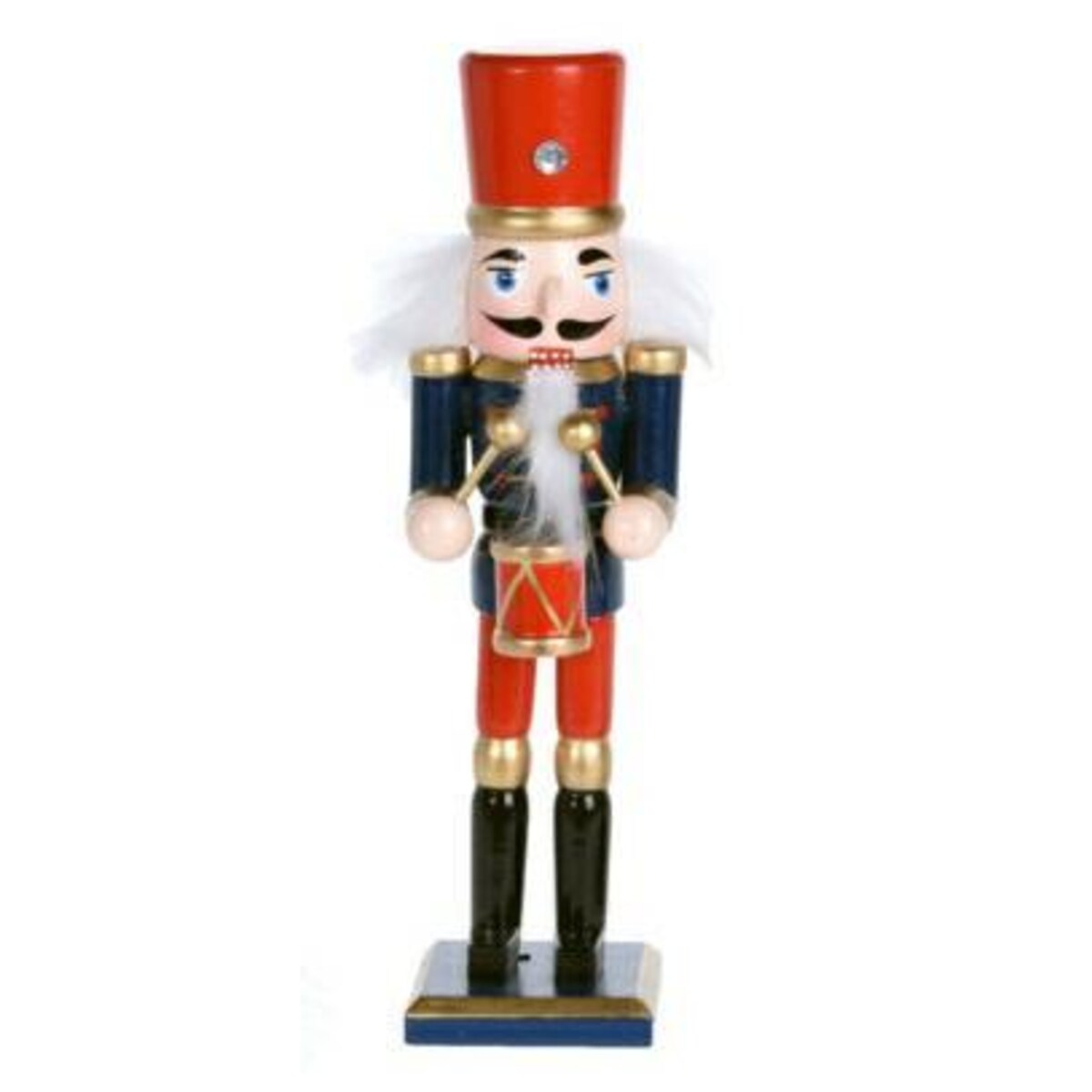 DZIADEK DO ORZECHÓW Luke 18 cm w czerwonej czapce