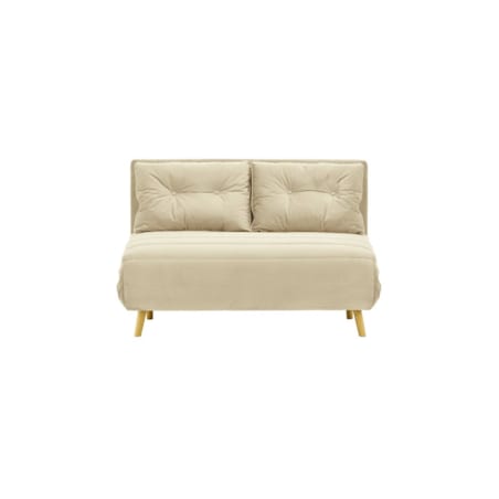 Sofa rozkładana Flic 120 cm-Velluto 2-like oak