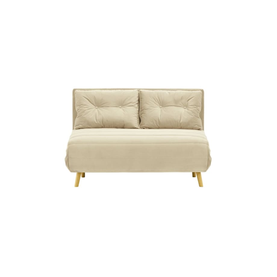 Sofa rozkładana Flic 120 cm-Velluto 2-like oak