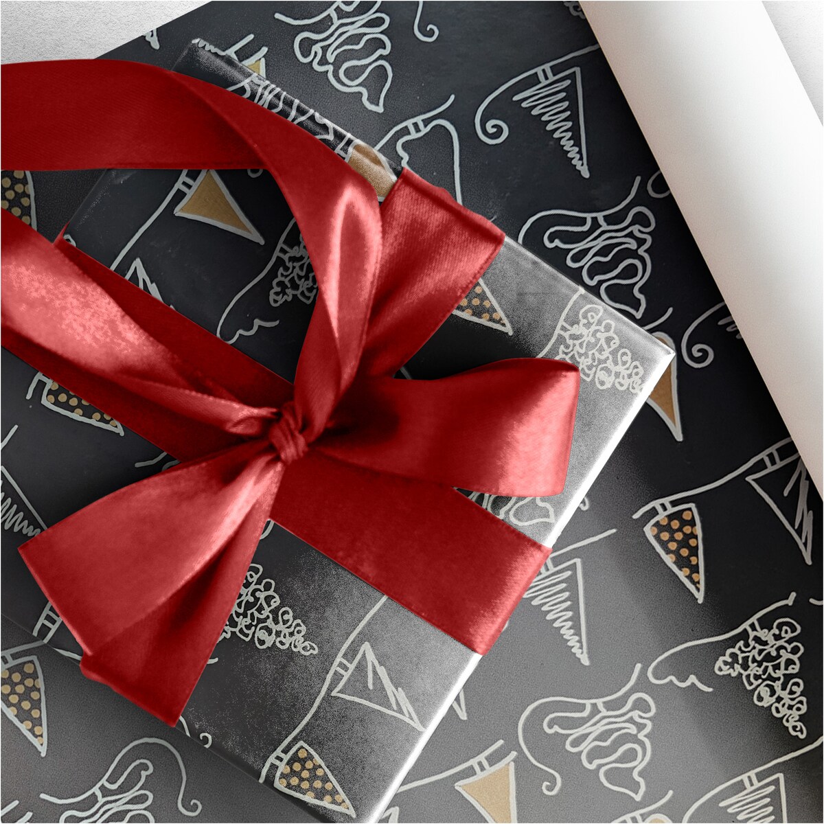 Papier Prezentowy Do Pakowania Prezentów 20 m MEGAROLKA Świąteczny Do Paczek Boże Narodzenie Ozdobny