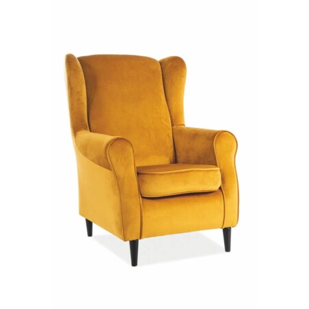 Fotel BARON VELVET curry