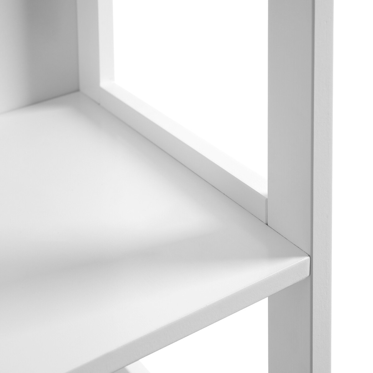 SZAFKA ŁAZIENKOWA SŁUPEK NOWOCZESNA WĄSKA - BIAŁA