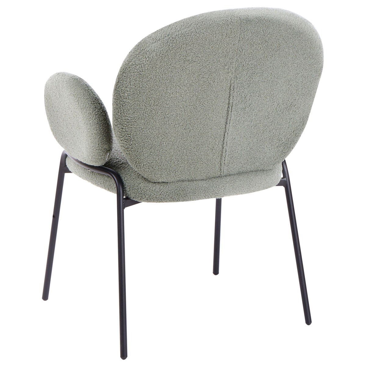 Krzesło do jadalni Zestaw 2 Ciemnozielony ELY