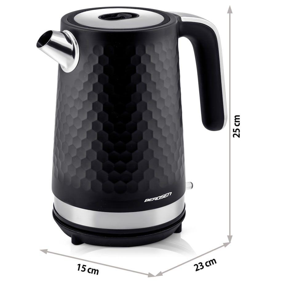 Czajnik elektryczny bezprzewodowy modny 1,7l Berdsen