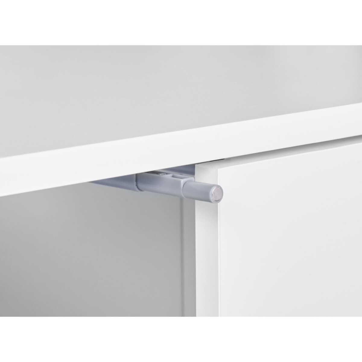 Szafka pod umywalkę jasne drewno z białym NUBES