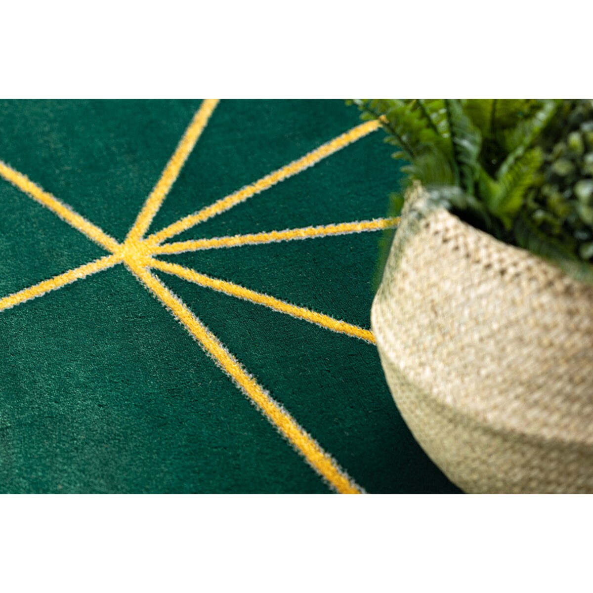 Dywan EMERALD ekskluzywny 1013 koło - koło 200 cm