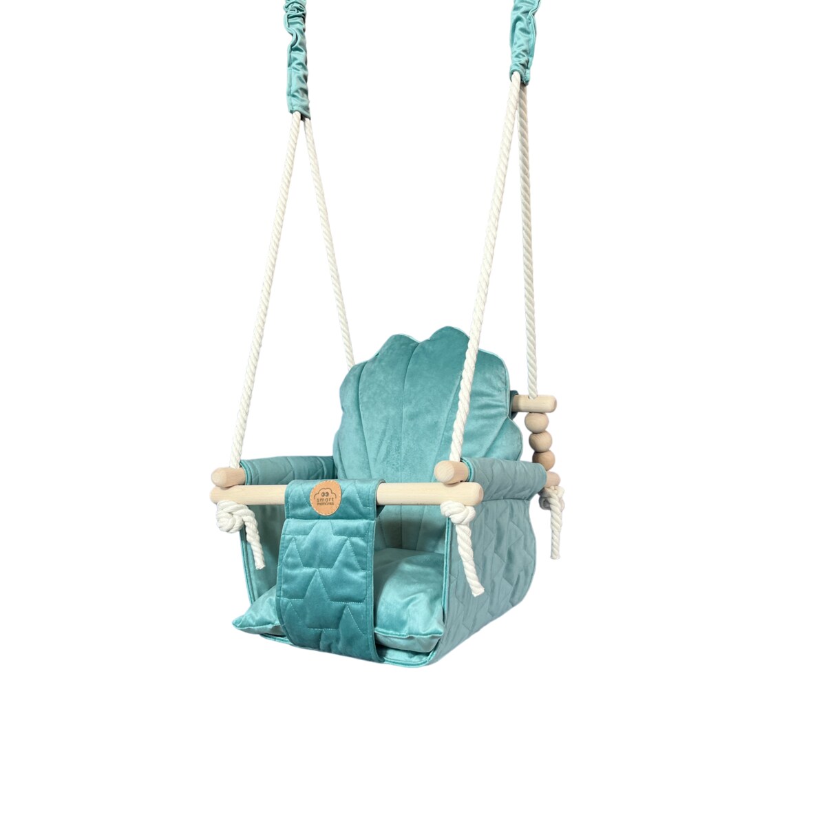 Huśtawka klasyczna - shell velvet szałwia