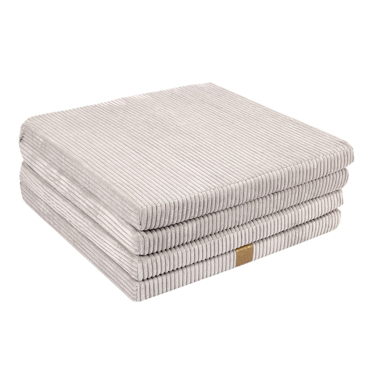 Kwadratowa Mata do Zabawy dla Dzieci - Mata do Pokoju Dziecięcego, Ecru