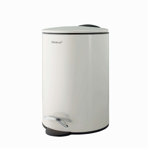 Kosz na śmieci TUBO - piaskowy, stal, tworzywo, 3 l