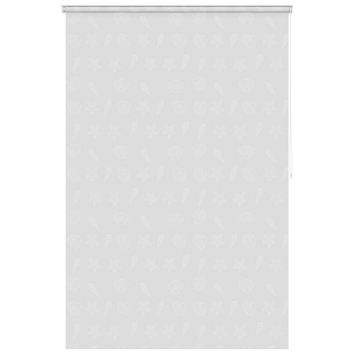 vidaXL Roleta prysznicowa 140 x 240 cm, wzór w rozgwiazdy