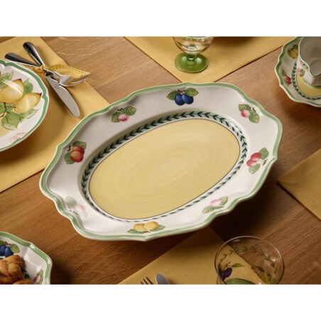 Półmisek owalny French Garden Fleurence, 44 cm, Villeroy & Boch