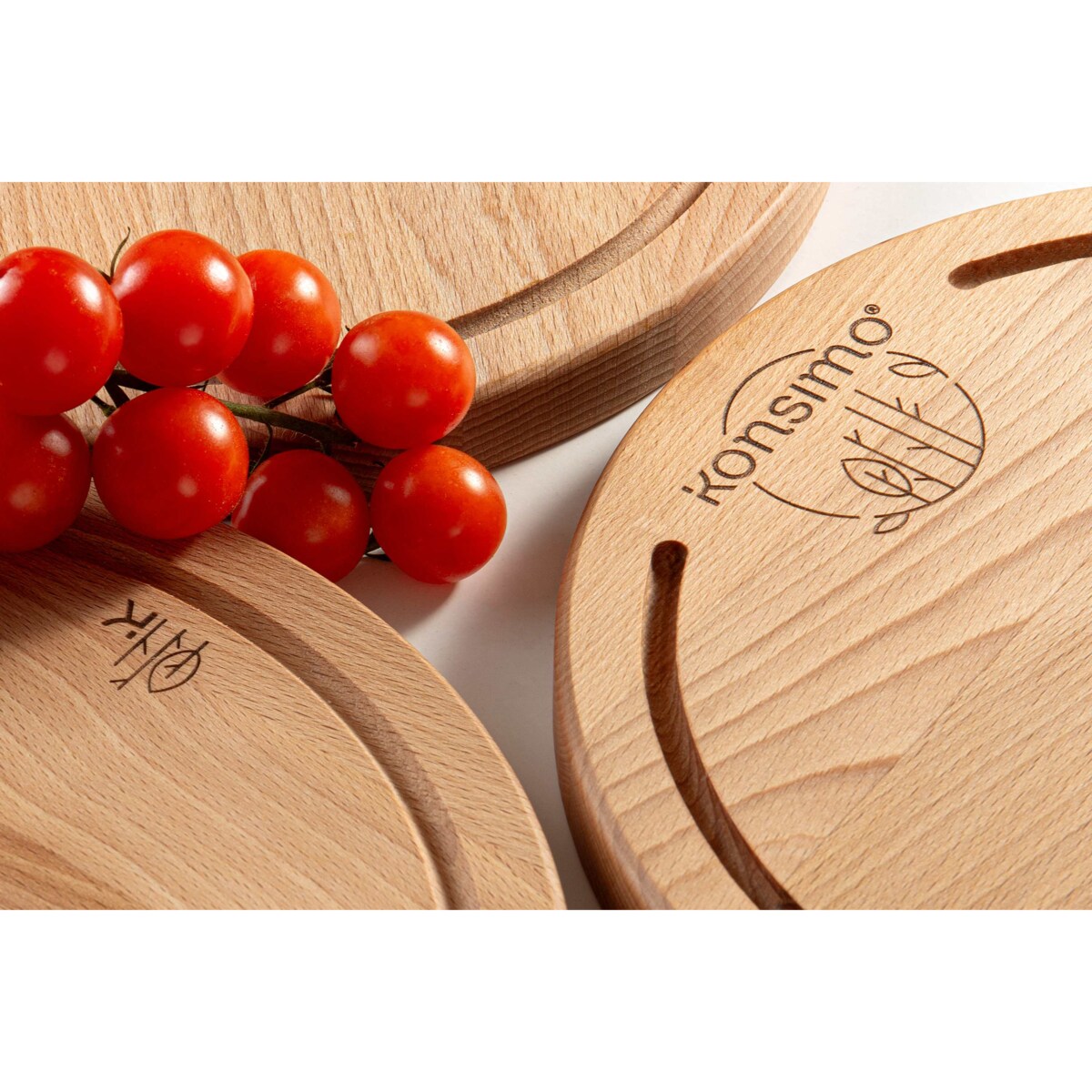 Konsimo LESTE Deska do krojenia (2szt.), drewno bukowe