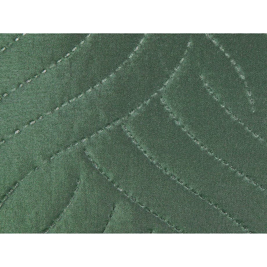 Komplet narzuta z poduszkami tłoczony 200 x 220 cm zielony BABAK