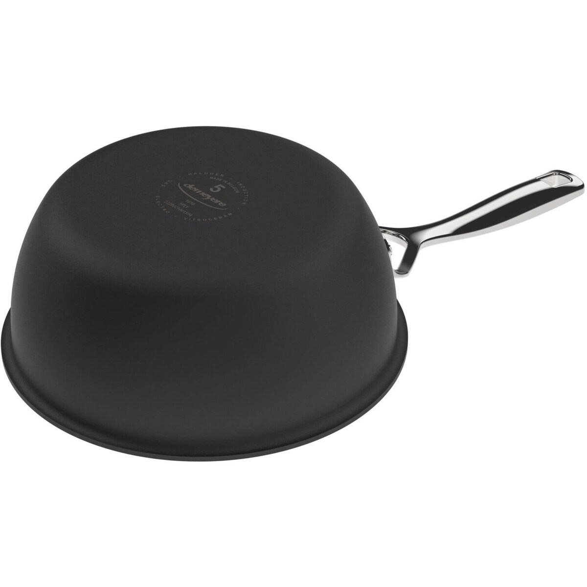 DEMEYERE BLACK 5 Rondelek stożkowy z pokrywką 20 cm