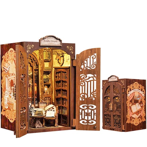 Miniaturowy domek Book Nook - Klub książki - CuteBee