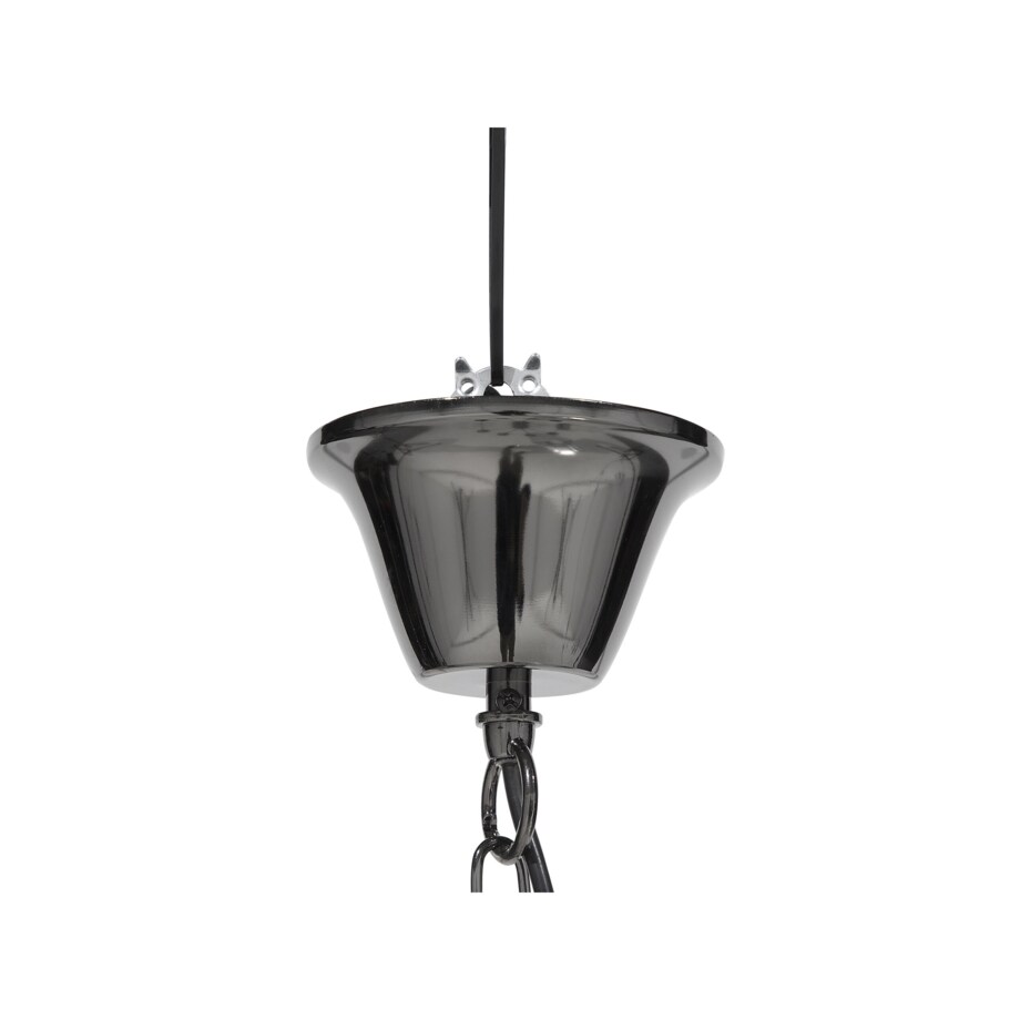 Żyrandol metalowy czarny TEESTA