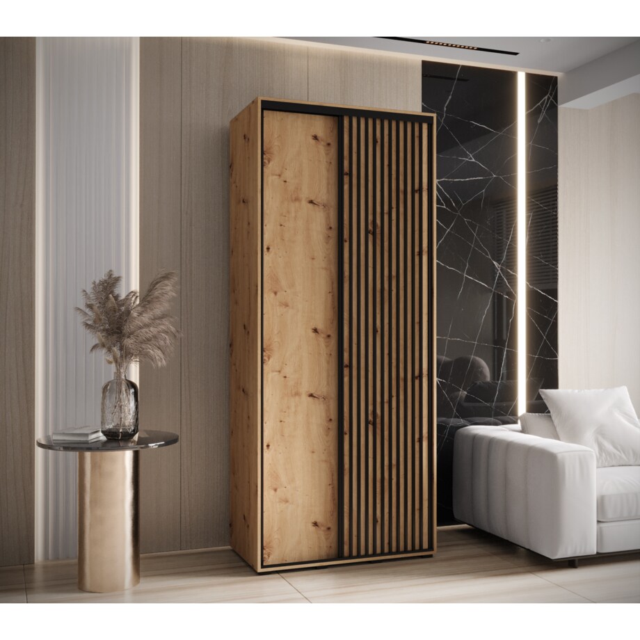 Szafa przesuwna Garderoba SAPPORO 1 120 gł. 60 artisan/artisan