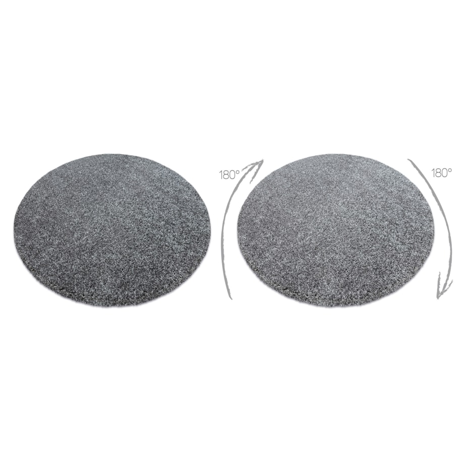 Nowoczesny dywan do prania ILDO 71181070 koło 80 cm