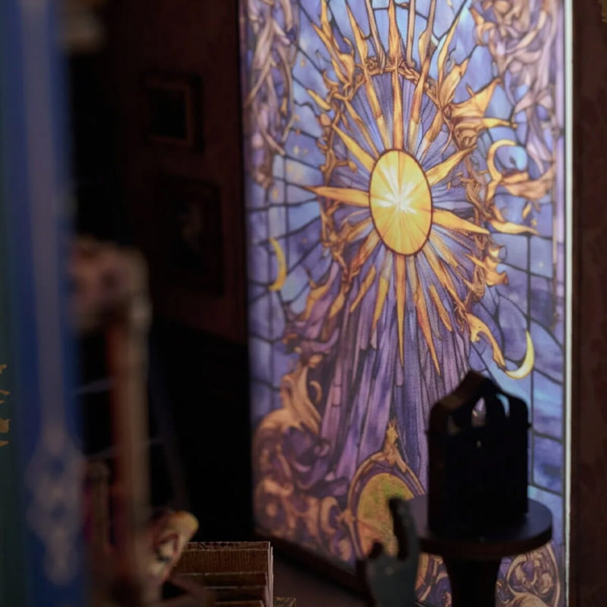 Miniaturowy domek Book Nook - Instytut wróżbiarstwa