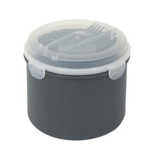 Lunch box śniadaniówka Round 1,4l antracytowy