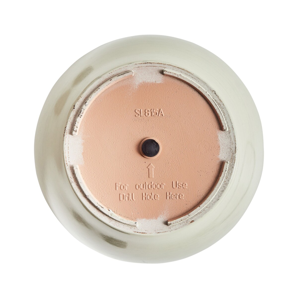 Doniczka TESALIA Plastik Jasnobeżowy