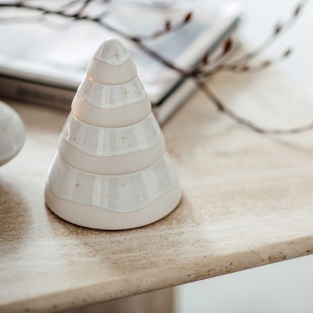 Choinka dekoracja świąteczna Winter Glow, 16.5 x 12 x 11.5 cm, Villeroy & Boch