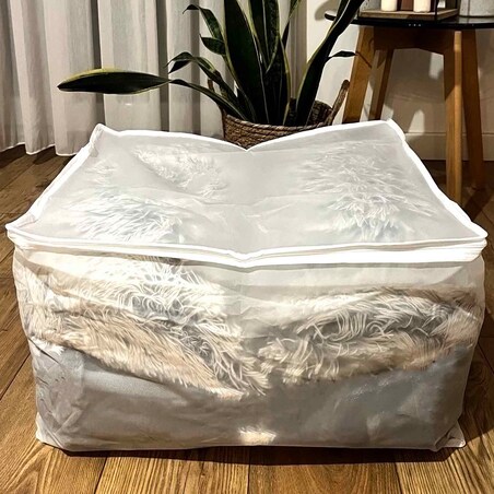 Worek Do Przechowywania Ubrań Pościeli 45X45X20 Cm