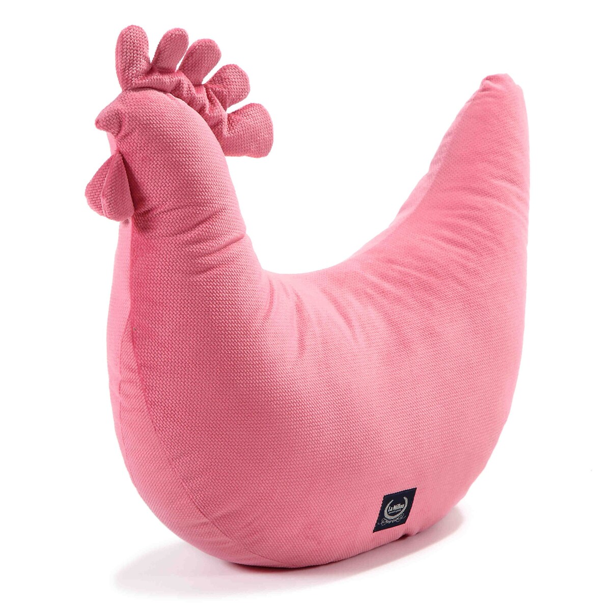 La Millou - Poduszka Kura Babci Dany Velvet FLORIDA PINK