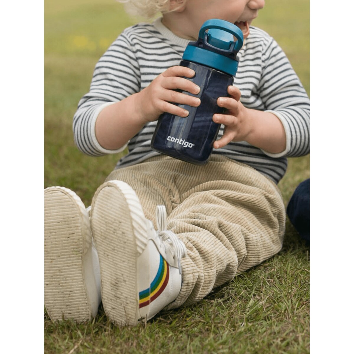 Bidon dla dzieci - Kubek dla dzieci Contigo Gizmo Flip 414ml - Solid Navy Blazar