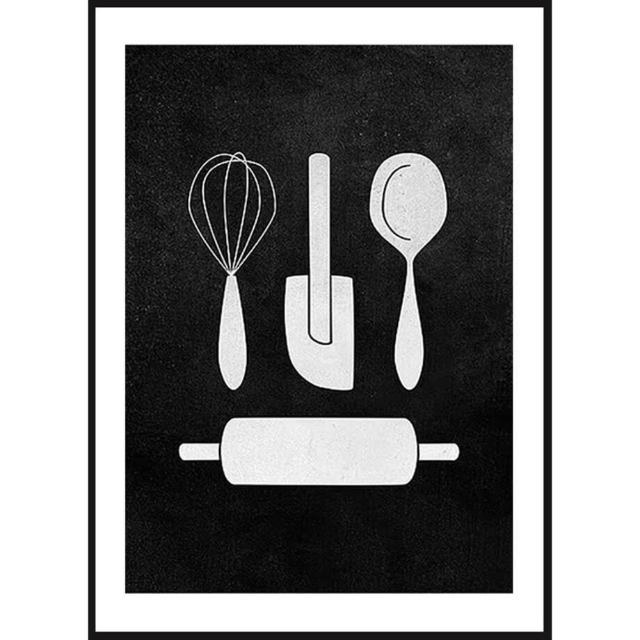 Poster Story, Plakat, Obraz - Przybory Kuchenne, wymiary 50 x 70 cm