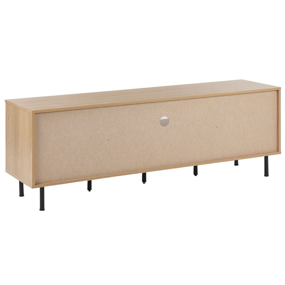 Szafka RTV jasne drewno z białym PALMER