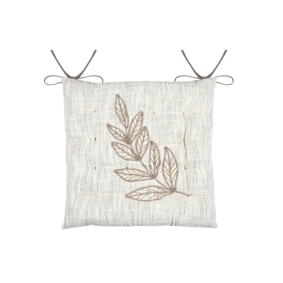 Poduszka na krzesło wiązana HEMERA, 38 x 38 cm