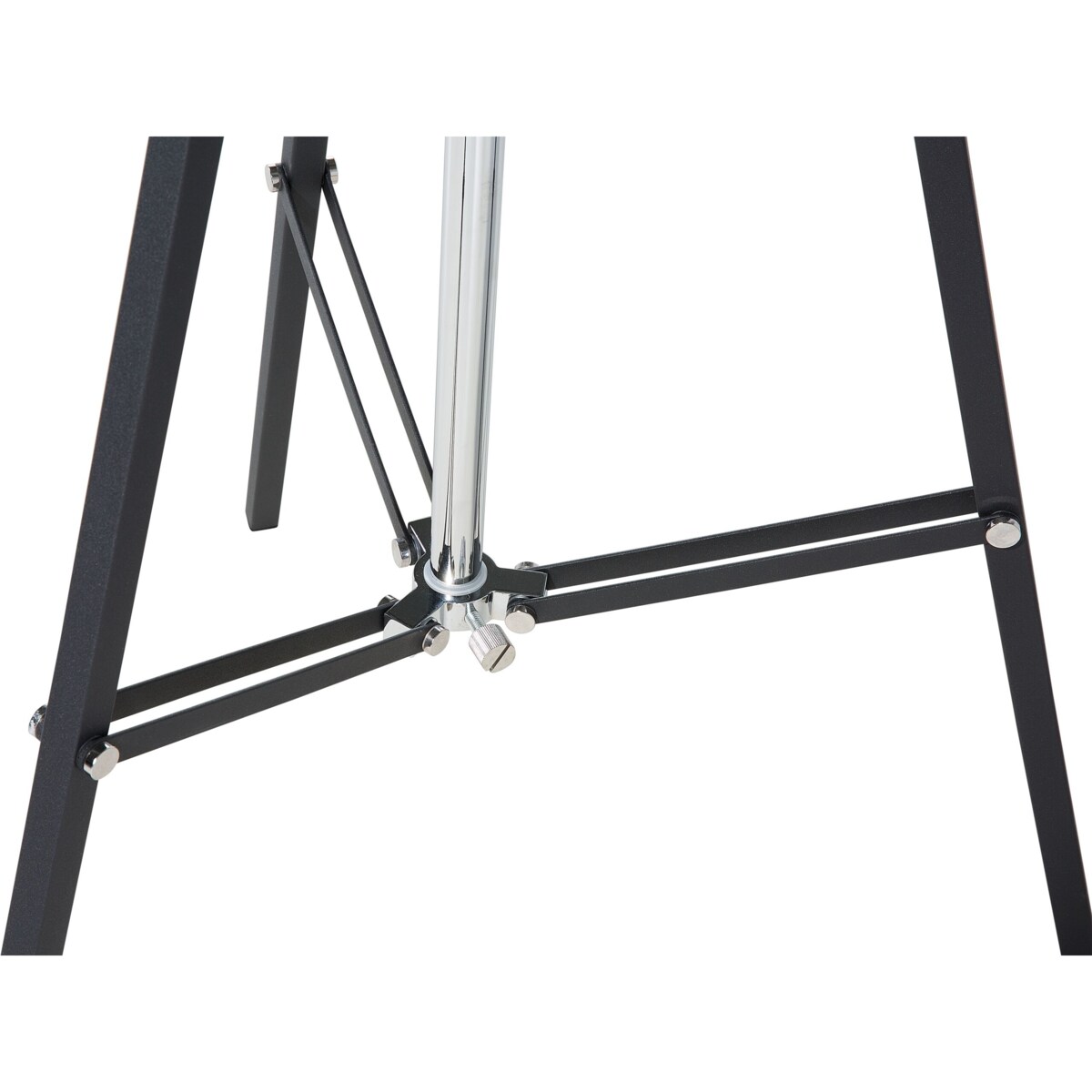 Lampa podłogowa metalowa czarno-złota THAMES II