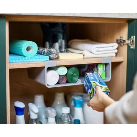 Organizer podpółkowy na folie (szary) CupboardStore Joseph Joseph