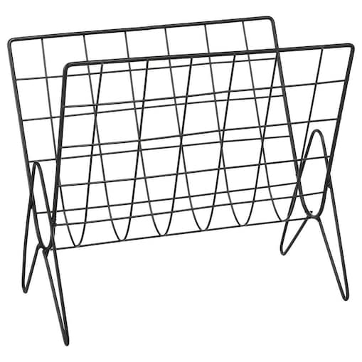 Gazetnik metalowy na czasopisma