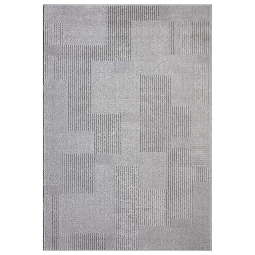 Dywan nowoczesny minimalistyczny high low Flaire 1770 szary 200x290