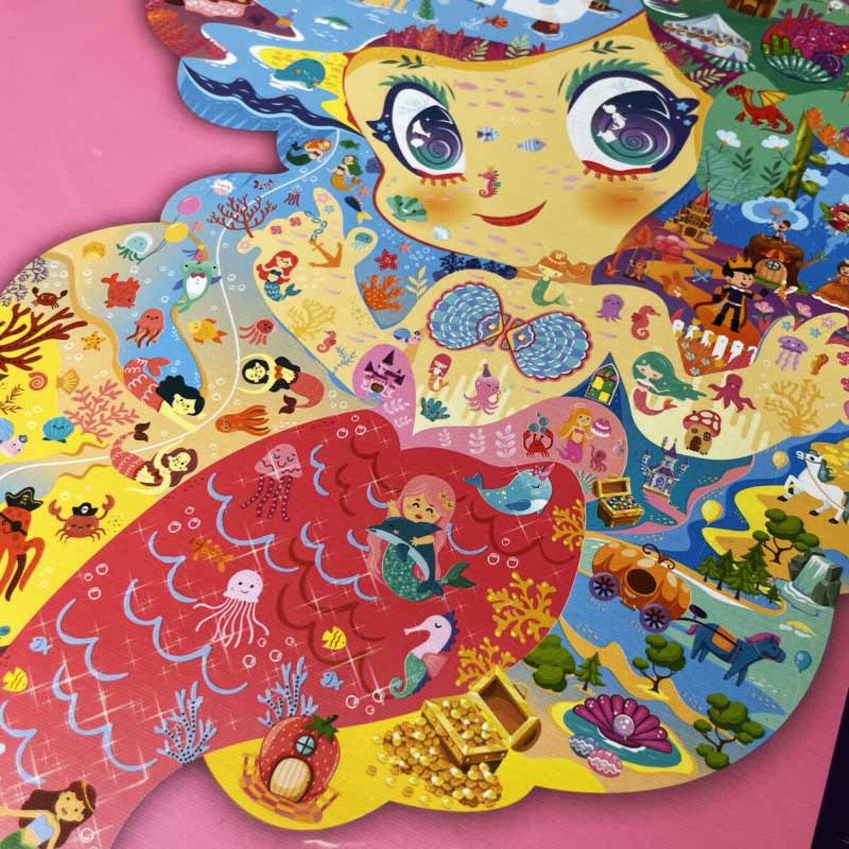 Puzzle edukacyjne - SYRENKA - 180 szt