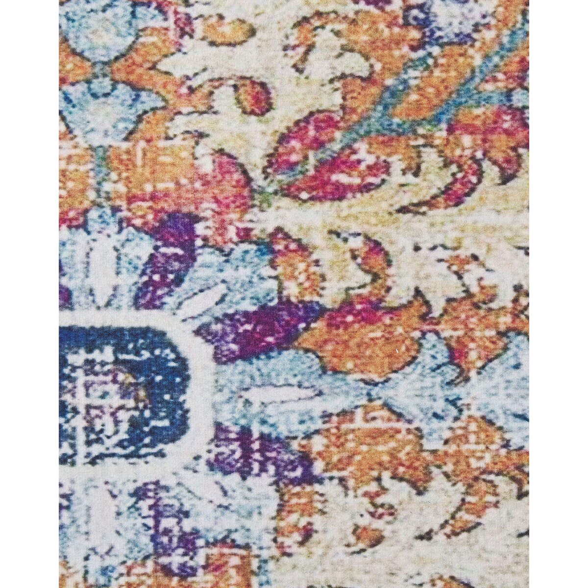 Dywan 80 x 200 cm wielokolorowy ENAYAM